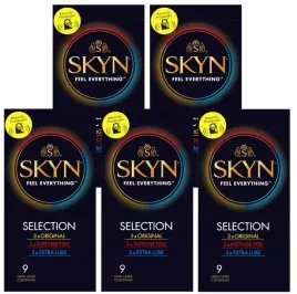 prezerwatywy-skyn-selection-mix-original-intense-feel-extra-nawilzane-45szt