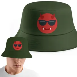 zielony-kapelusz-bucket-hat-mlodziezowy-mem-prezent-imp-emoji-04
