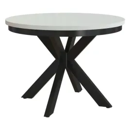 stol-okragly-rozkladany-nogi-z-metalu-bialy-laminat-kono-100-176x100-x745