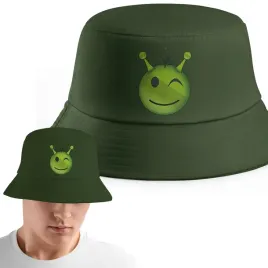 zielony-kapelusz-bucket-hat-mlodziezowy-mem-prezent-imp-alien-04