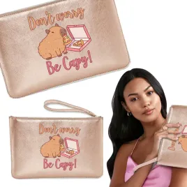 kosmetyczka-damska-kapibara-rozowe-zloto-na-zamek-rose-gold