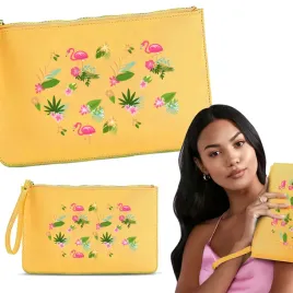 kosmetyczka-damska-pdm-flaming-05-zolta-na-zamek-mustard