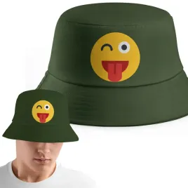 zielony-kapelusz-bucket-hat-mlodziezowy-mem-prezent-imp-emoji-07