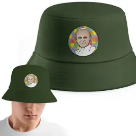 zielony-kapelusz-bucket-hat-mlodziezowy-mem-prezent-imp-papiez-05