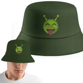 zielony-kapelusz-bucket-hat-mlodziezowy-mem-prezent-imp-alien-06