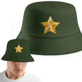 zielony-kapelusz-bucket-hat-mlodziezowy-mem-prezent-imp-gwiazda-04