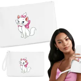 kosmetyczka-damska-pdm-kotki-05-biala-na-zamek-soft-white