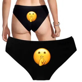 figi-damskie-r-xl-czarne-emoji-04-prezent-na-walentynki-rocznice
