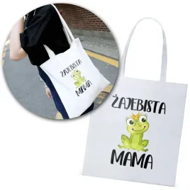 biala-torba-prezent-dla-mamy-na-dzien-matki-eko-non-woven-zajebista-mama