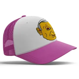 smieszna-rozowa-czapka-z-daszkiem-memy-na-prezent-papiez-papaj-03