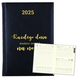 kalendarz-planer-na-rok-2025-zloty-napis-prezent-motywacja-11-granatowy
