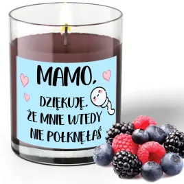 swieca-40h-dla-mamy-dziekuje-ze-nie-polknelas-jagody-prezent-dzien-matki
