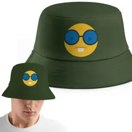 zielony-kapelusz-bucket-hat-mlodziezowy-mem-prezent-imp-emoji-01