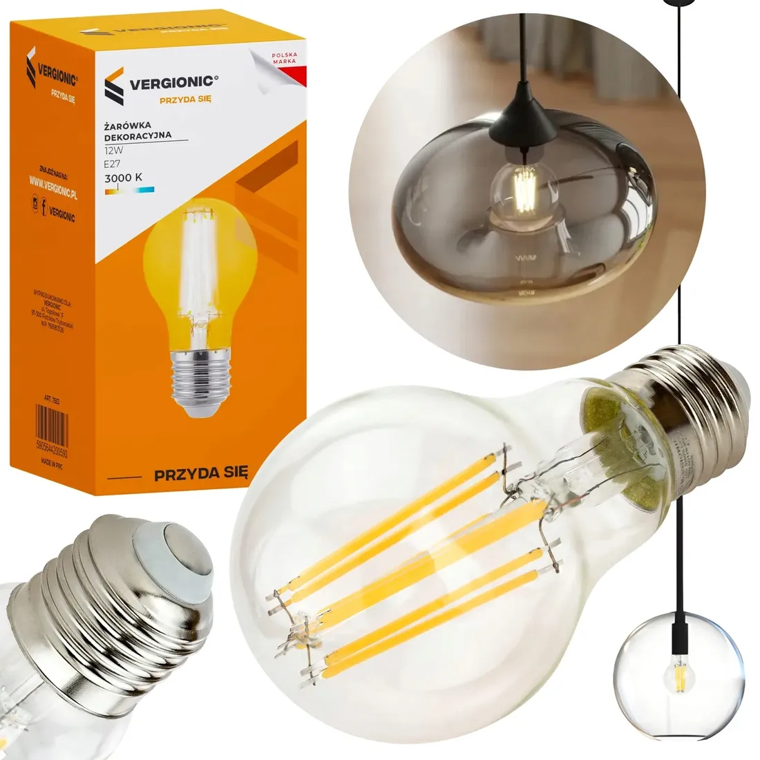 zarowka-dekoracyjna-led-e27-12w-3000k-transparentna-vergionic-stan-nowy
