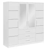 szafa-bali-d4-lustro-biala-mat-196cm-kolor-frontow-bialy
