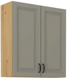 szafka-stilo-80-gorna-wysoka-jasnoszary-dab-artisan-2-drzwi