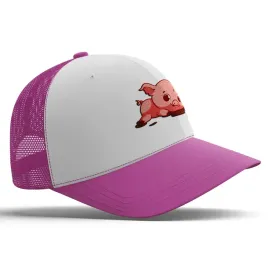 smieszna-rozowa-czapka-z-daszkiem-mem-memy-na-prezent-swinka