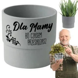 oslonka-doniczki-z-napisem-dla-mamy-01-szary-prezent-na-urodziny-imieniny