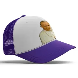 smieszna-fioletowa-czapka-z-daszkiem-memy-na-prezent-papiez-papaj-05