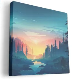 obraz-na-plotnie-40x40-m2p-las-20-canvas-wzory