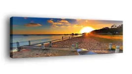 obraz-na-plotnie-145x45-m2p-morze-11-canvas-wzory