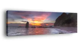 obraz-na-plotnie-145x45-m2p-morze-19-canvas-wzory