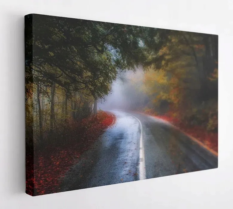 obraz-na-plotnie-100x75-m2p-las-04-canvas-wzory