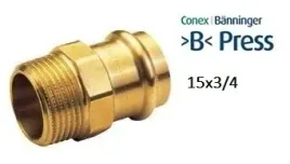 ibp-woda-nypel-15-x-3-4-gz-zaciskowy-miedz-b-press