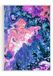 plakat-a4-21x30-w-ramie-m2p-acrylic-pour-01