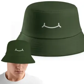 zielony-kapelusz-bucket-hat-mlodziezowy-mem-prezent-imp-smile-05