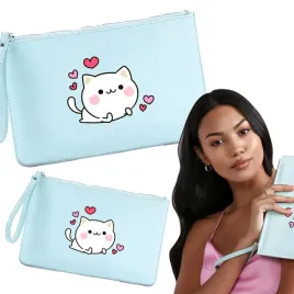 kosmetyczka-damska-pdm-kotki-10-niebieska-na-zamek-soft-blue