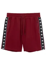 szorty-dresowe-pitbull-tape-nugget-burgundy-l