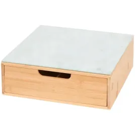 szafka-bambusowa-organizer-z-szuflada-na-kawe-herbate-bialy-szklany-blat