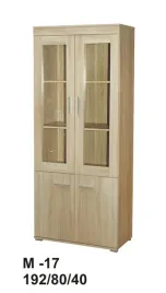 komoda-witryna-marino-m17-dab-sonoma-80cm-solidna