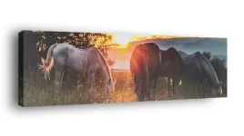obraz-na-plotnie-145x45-m2p-konie-02-canvas-wzory