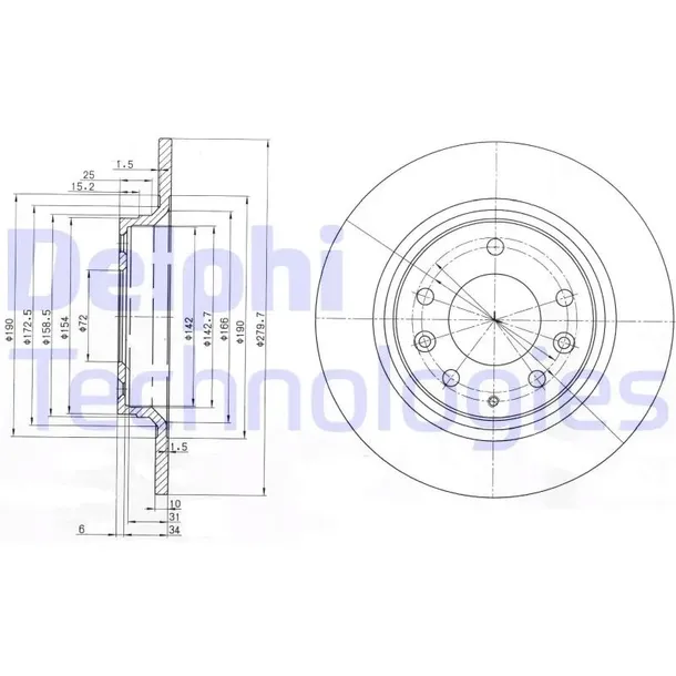 tarcza-hamulcowa-delphi-bg3875c-producent-czesci-delphi