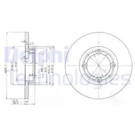 tarcza-hamulcowa-delphi-bg3551
