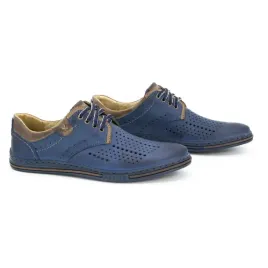 skorzane-buty-meskie-azurowe-na-lato-sznurowane-polskie-402l-br-granat-43