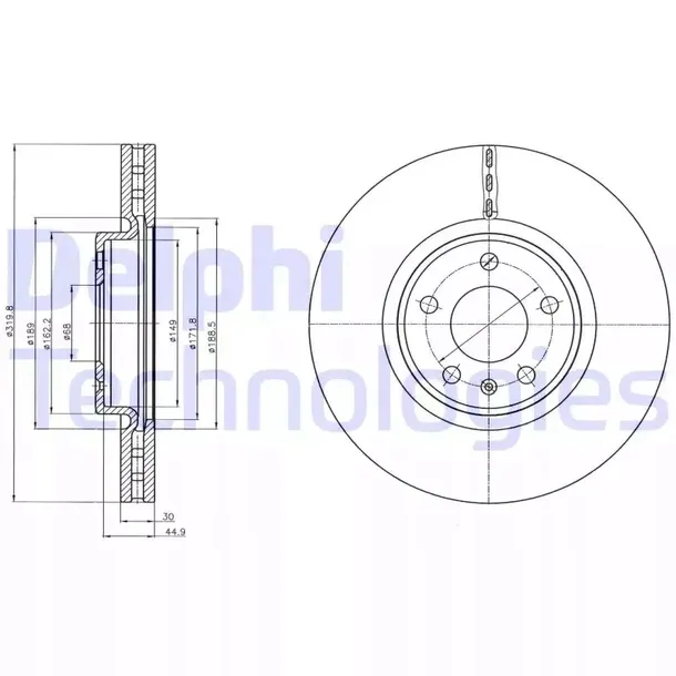 tarcza-hamulcowa-delphi-bg4346c-producent-czesci-delphi