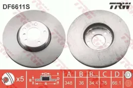 tarcza-hamulcowa-trw-df6611s