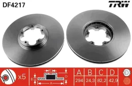 tarcza-hamulcowa-trw-df4217