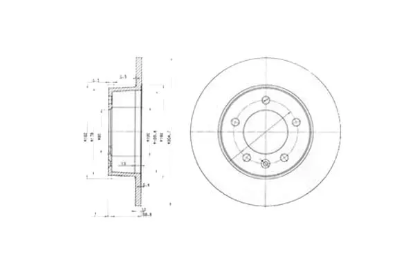 tarcza-hamulcowa-delphi-bg3681-numer-katalogowy-oryginalu-nissan-43206-00qaa