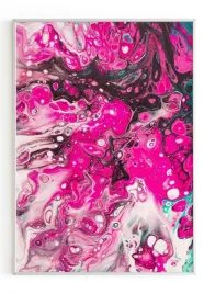 plakat-a3-30x40-w-ramie-m2p-acrylic-pour-08