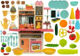 kuchnia-dziecieca-rozowa-warzywa-akcesoria-sztucce