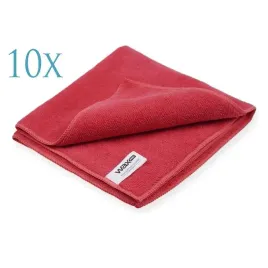 waxpro-premium-microfiber-red-40x40cm-zestaw-10-sztuk