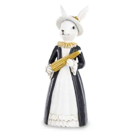 figurka-krolik-kroliczek-zajac-parasolka-wielkanoc-dekoracja-pierrot-retro
