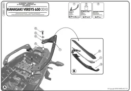 kappa-adapter-do-zamontowania-stelaza-bocznego-klr450-oraz-klxr450-bez-uzyc