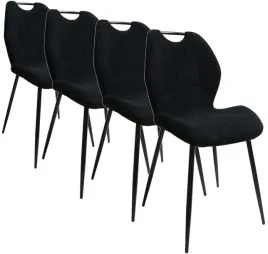 zestaw-4-szt-krzesel-cleo-czarny-krzeslo-glamour-tapicerowane-loft-salon