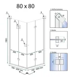 kabina-fold-n2-chrom-80x80-rea-stan-nowy