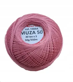 kordonek-muza-50-ariadna-550m-50g-1569a-roz-brudny